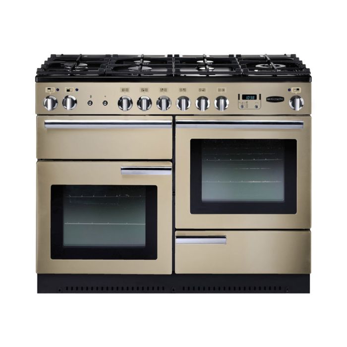 Rangemaster Professional+ 110 Dual Fuel Range Cooker - Cream main product photo