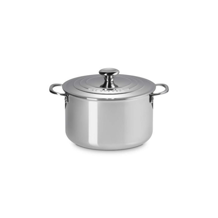 Le Creuset Signature Stainless Steel 24cm Stock Pot with Lid main product photo