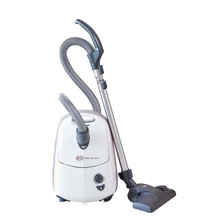 Sebo Airbelt E1 Cylinder Vacuum Cleaner - Arctic White main product photo