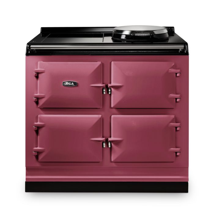 AGA Signature 100 Hotplate + Induction Hob Range Cooker - Raspberry main product photo