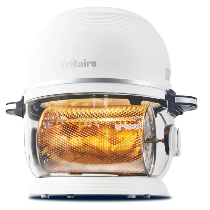 Ex Display - Fritaire Self-Cleaning Glass Bowl Air Fryer - White main product photo