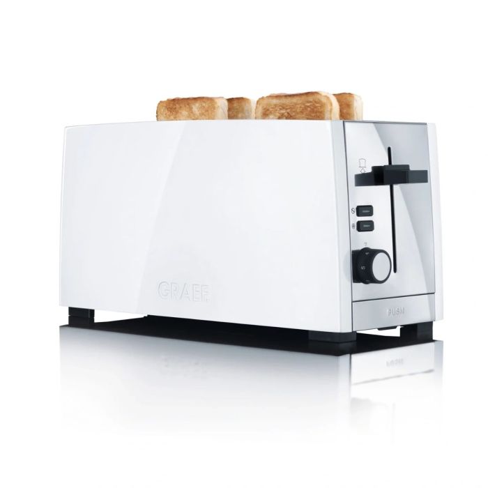 Graef 4-Slice Toaster - White main product photo