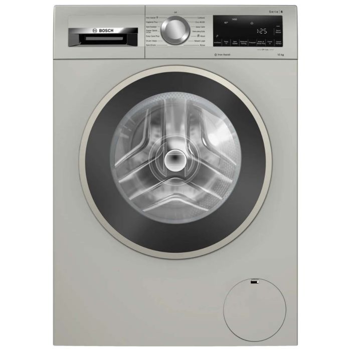 Bosch WGG254ZSGB Series 6 10kg Washing Machine - Silver Inox main product photo