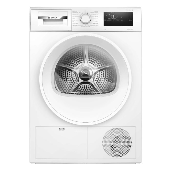 Nearly New - Bosch WTH85225GB Series 4 Heat Pump Tumble Dryer - White main product photo