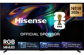 Hisense 100UR8STUK 100" 4K RGB Mini LED Smart TV (2026)