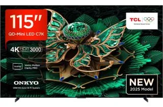 TCL 115C7KUK 115" QD-Mini LED 4K Smart TV (2025)