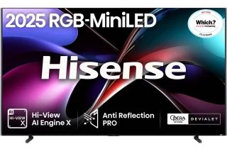 Hisense 116UXQTUK 116" 4K RGB Mini LED Smart TV (2025)