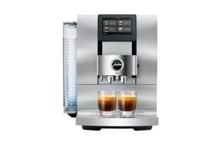 Jura 15613 Z10 Bean to Cup Coffee Machine - Aluminium White