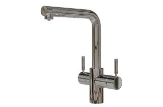 InSinkErator 3N1 L Shape Steaming Hot Water Tap - Chrome