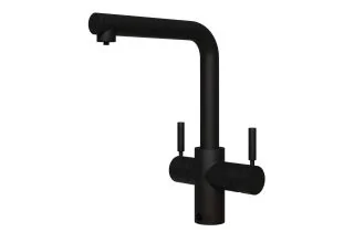 InSinkErator 3N1 L Shape Steaming Hot Water Tap - Velvet Black