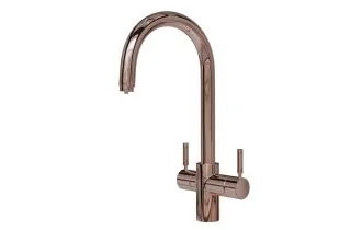 InSinkErator 3N1 J Shape Steaming Hot Water Tap - Rose Gold