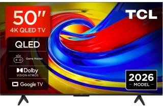 TCL 50P7LUK 50" QLED 4K Smart TV (2026)