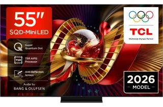 TCL 55C8LUK 55" SQD-Mini LED 4K Smart TV (2026)