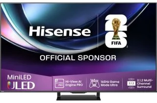 Nearly New - Hisense 65U7QTUK PRO 65" 4K ULED Smart TV (2025)