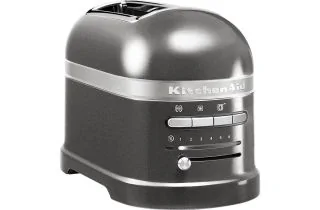 KitchenAid 5KMT2204BMS Artisan 2 Slice Toaster - Medallion Silver