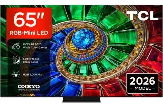 TCL 65RM7LUK 65" RGB-Mini LED 4K Smart TV (2026)