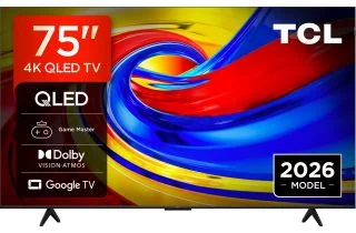 TCL 75P7LUK 75" QLED 4K Smart TV (2026)