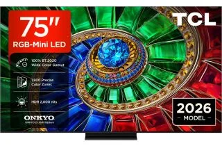 TCL 75RM7LUK 75" RGB-Mini LED 4K Smart TV (2026)