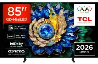 TCL 85A400MUK 85" QD-Mini LED 4K Smart TV (2026)