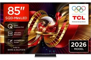 TCL 85C8LUK 85" SQD-Mini LED 4K Smart TV (2026)