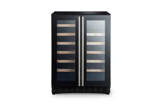 AGA Dual-Zone Two-Door Undercounter Wine Cabinet - Black