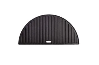 Nearly New - Kamado Joe Half Moon Cast Iron Reversible Griddle for Classic Joe Grills