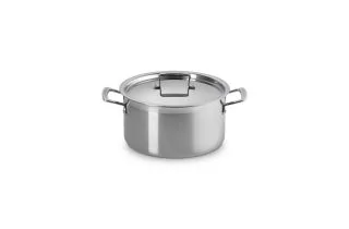 Le Creuset 3-ply Stainless Steel 24cm Deep Casserole