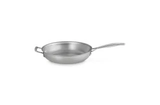 Le Creuset 3-ply Stainless Steel Uncoated 28cm Frying Pan with Helper Handle