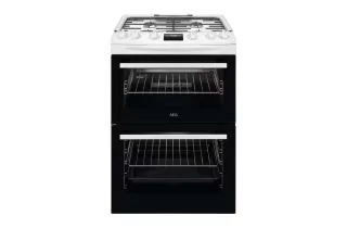 AEG CGX6130ACW Cooker with Gas Hob