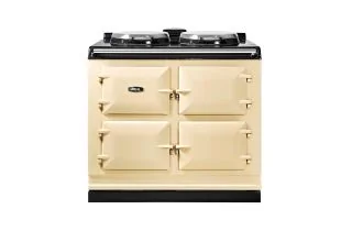AGA Classic 100 Twin Hotplates Range Cooker - Cream