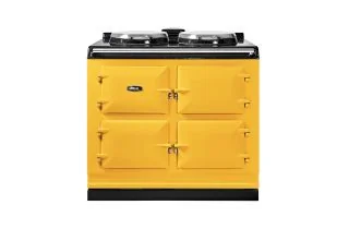 AGA Classic 100 Twin Hotplates Range Cooker - Mustard