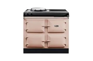 AGA Compact 100 Electric with Induction Hob Range Cooker - Blush