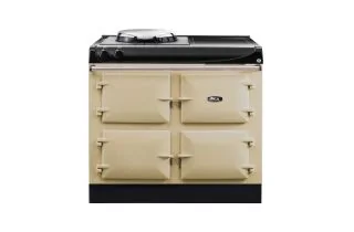 AGA Compact 100 Electric with Induction Hob Range Cooker - Cream
