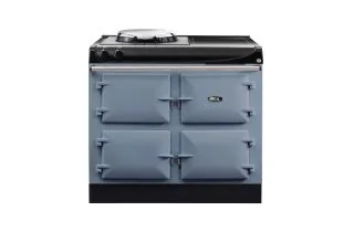 AGA Compact 100 Electric with Induction Hob Range Cooker - Dove