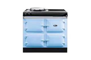 AGA Compact 100 Electric with Induction Hob Range Cooker - Duck Egg Blue