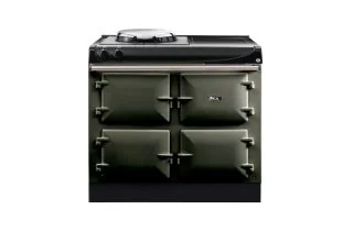 AGA Compact 100 Electric with Induction Hob Range Cooker - Pewter