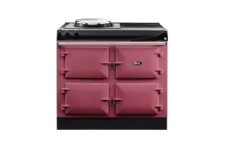AGA Compact 100 Electric with Induction Hob Range Cooker - Raspberry