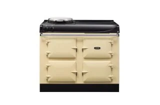 AGA Compact 110 Electric with Induction Hob Range Cooker - Cream