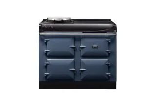AGA Compact 110 Electric with Induction Hob Range Cooker - Dartmouth Blue