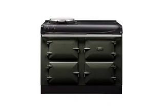 AGA Compact 110 Electric with Induction Hob Range Cooker - Pewter