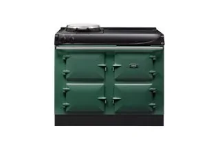 AGA Compact 110 Electric with Induction Hob Range Cooker - Racing Green