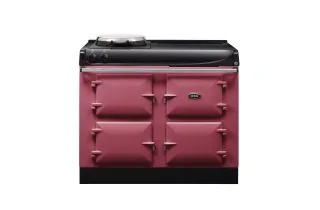 AGA Compact 110 Electric with Induction Hob Range Cooker - Raspberry