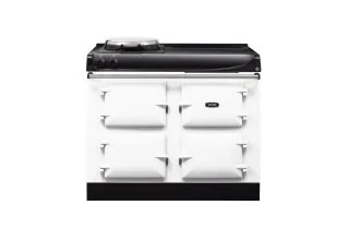 AGA Compact 110 Electric with Induction Hob Range Cooker - White