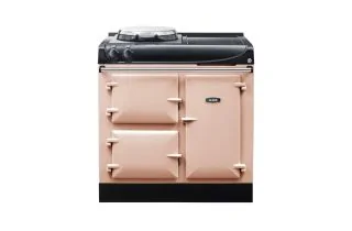 AGA Compact 90 Electric with Induction Hob Range Cooker - Blush