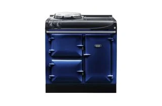 AGA Compact 90 Electric with Induction Hob Range Cooker - Dark Blue