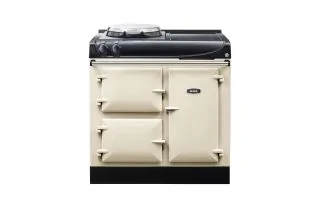 AGA Compact 90 Electric with Induction Hob Range Cooker - Linen