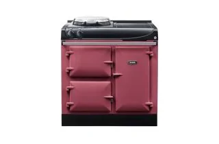 AGA Compact 90 Electric with Induction Hob Range Cooker - Raspberry
