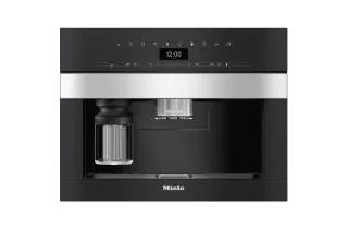 Miele CVA 7445 Built-in Coffee Machine with DirectWater - Stainless Steel / Clean Steel
