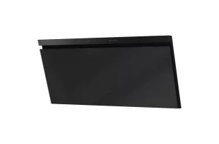 Miele DAH 4980 Sienna Wall Mounted Cooker Hood - Obsidian Matte Black