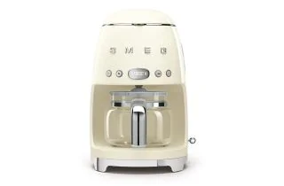 Smeg DCF02CRUK 50's Style Drip Filter Coffee Machine - Cream
